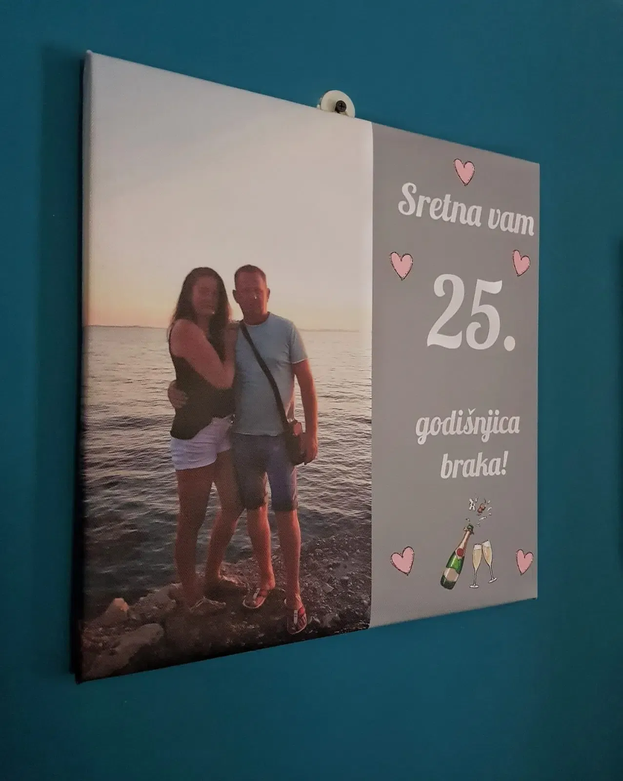 Slika na platnu za godišnjice - Otočac
