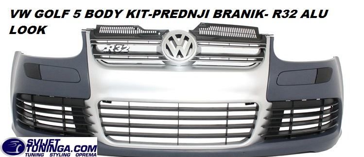 body kit za vw golf polo scirocco-tiguan - gti/r20/r32/r/ izgled - slika 7
