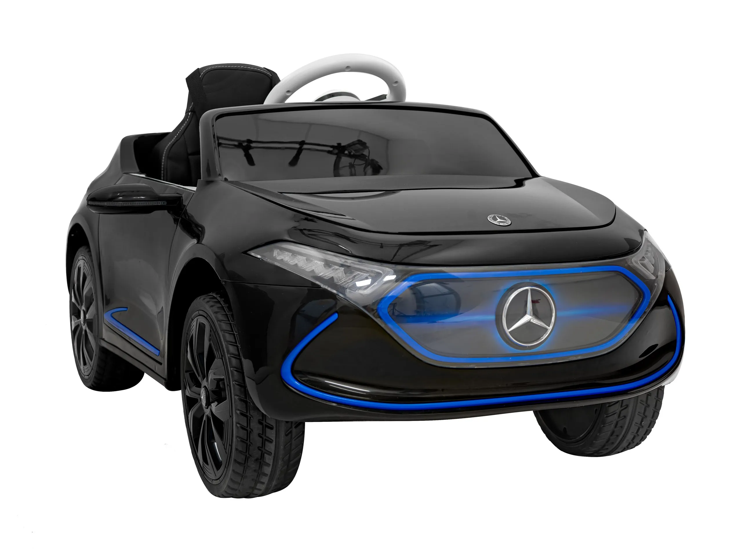 licencirani auto na akumultor mercedes benz amg eqa - crni - slika 2