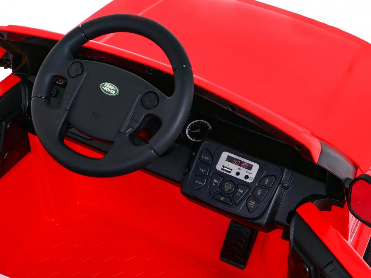 licencirani auto na akumulator land rover discovery 2- crveni - slika 5