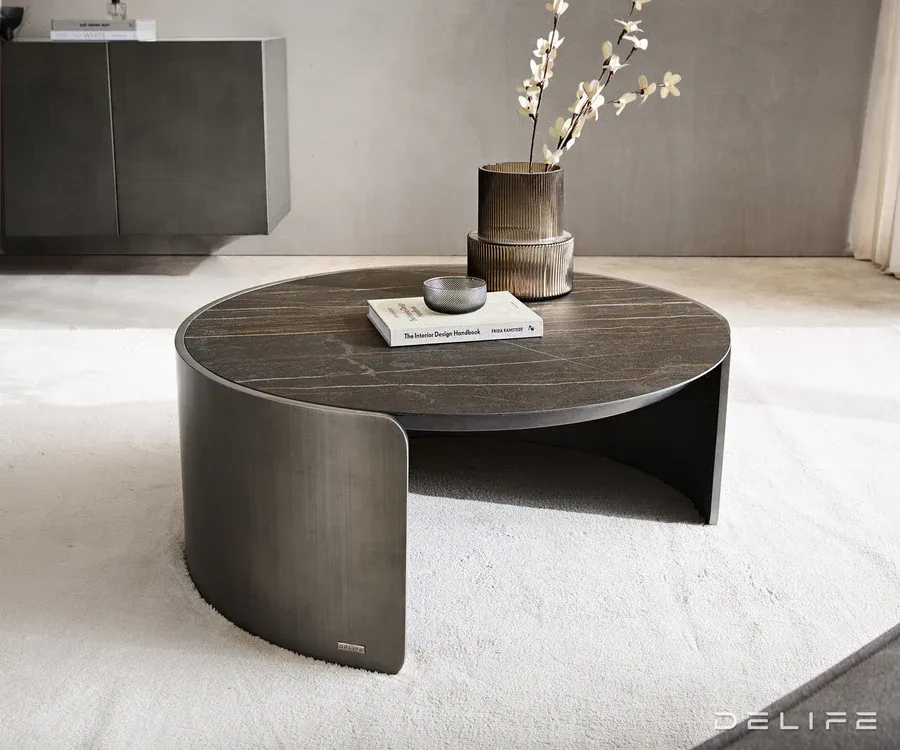Klub stolić Haru 90x35cm, Materijal: Keramika Laminam Noir Desir - Čakovec