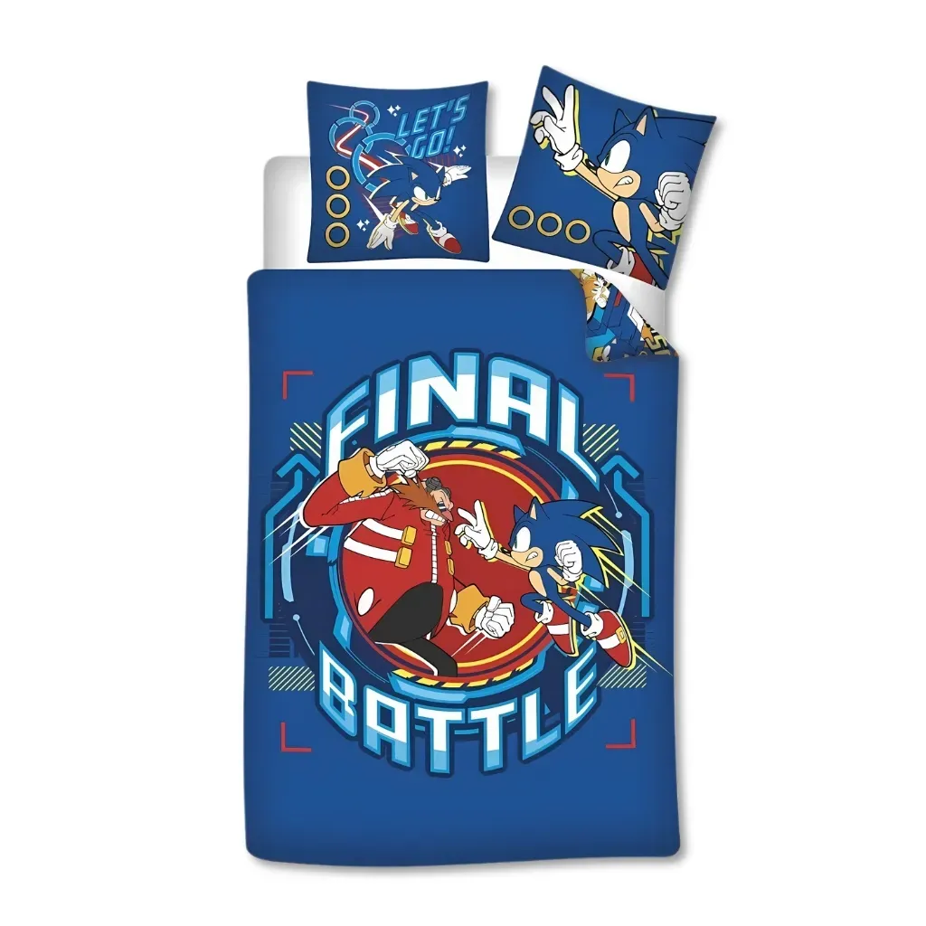 Sonic ‘Final Battle’ dječja posteljina, 140×200 cm - Zagreb