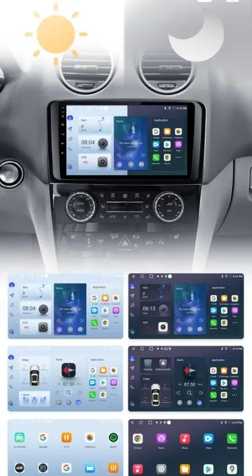 mercedes ml gl w164 x164 original android multimedija parking kamera - slika 9
