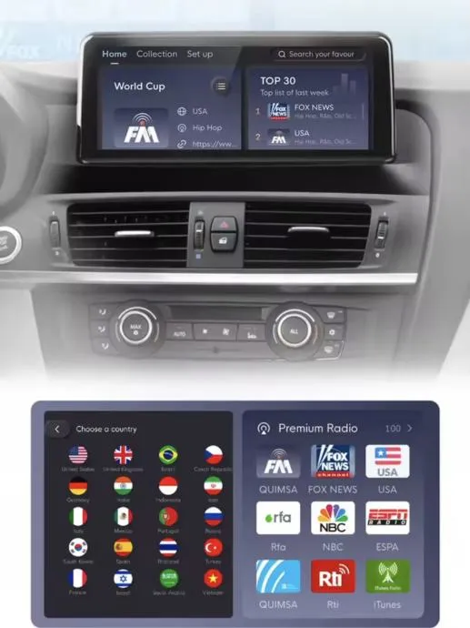 Original multimedija za BMW X3 F25 X4 F26 ANDROID CARPLAY KAMERA EKRAN - Čakovec