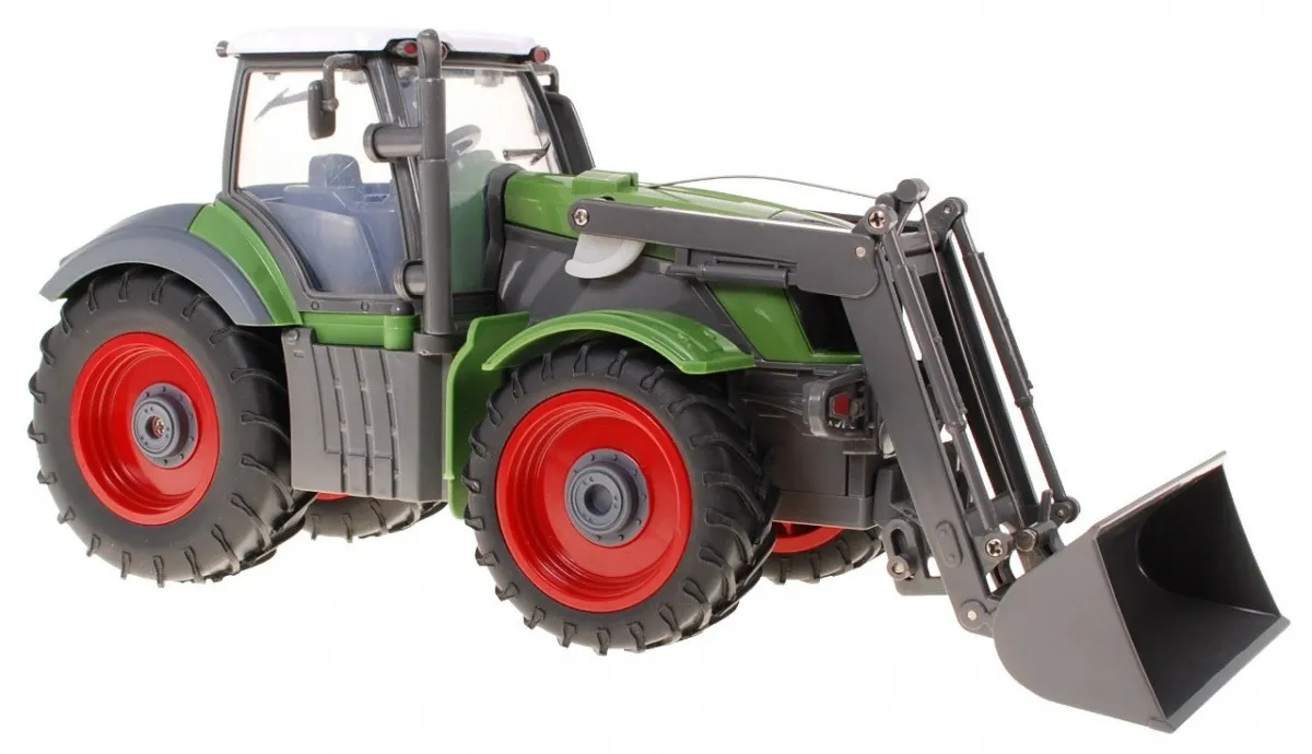 traktor with a trailer in 1 28 scale - slika 5
