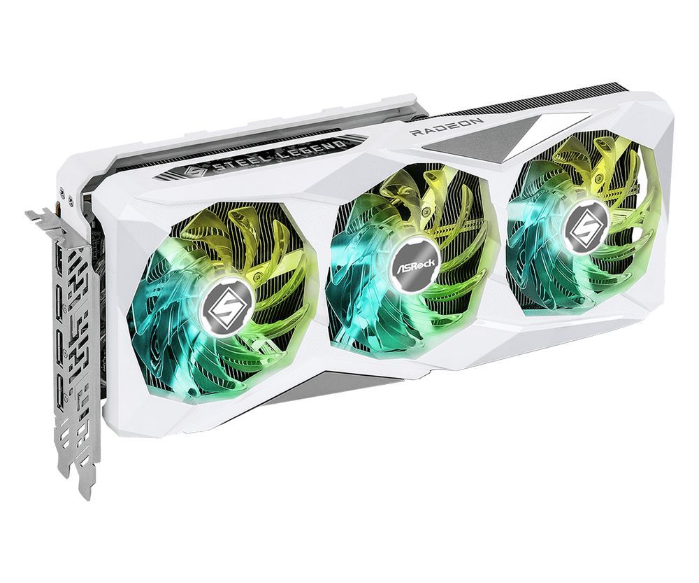 grafička kartica asrock radeon rx7800xt steel legend 16g oc - slika 3
