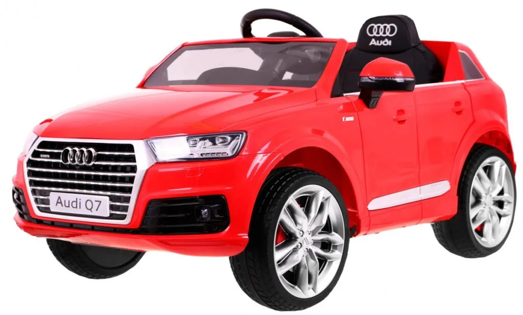 Licencirani auto na akumulator Audi Q7 - crveni - Mursko Središće