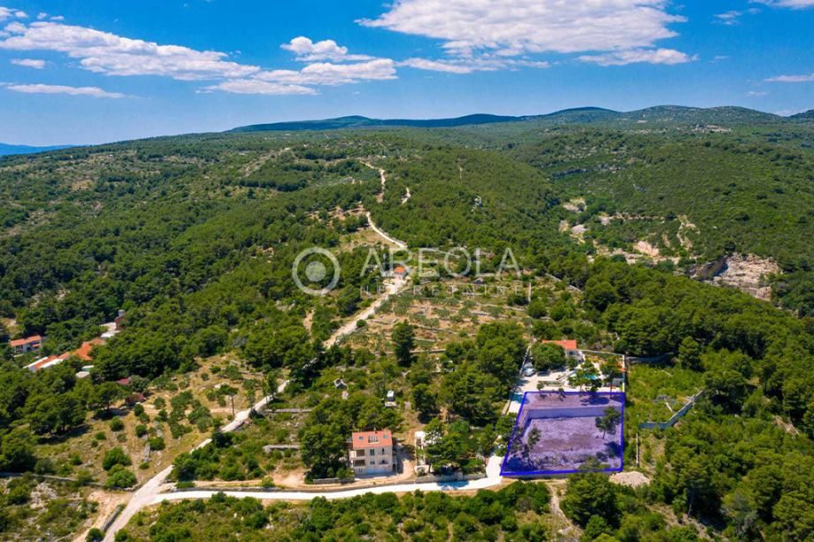brač, selca (puntinak) - građevinsko zemljište, 1761m2 - 150m od mora! - slika 9