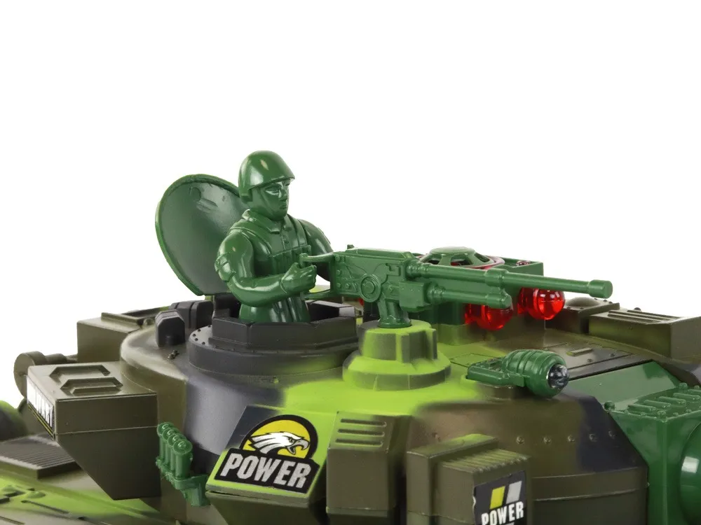 remote controlled fighting tanks set war tank rc battle infrared - slika 8