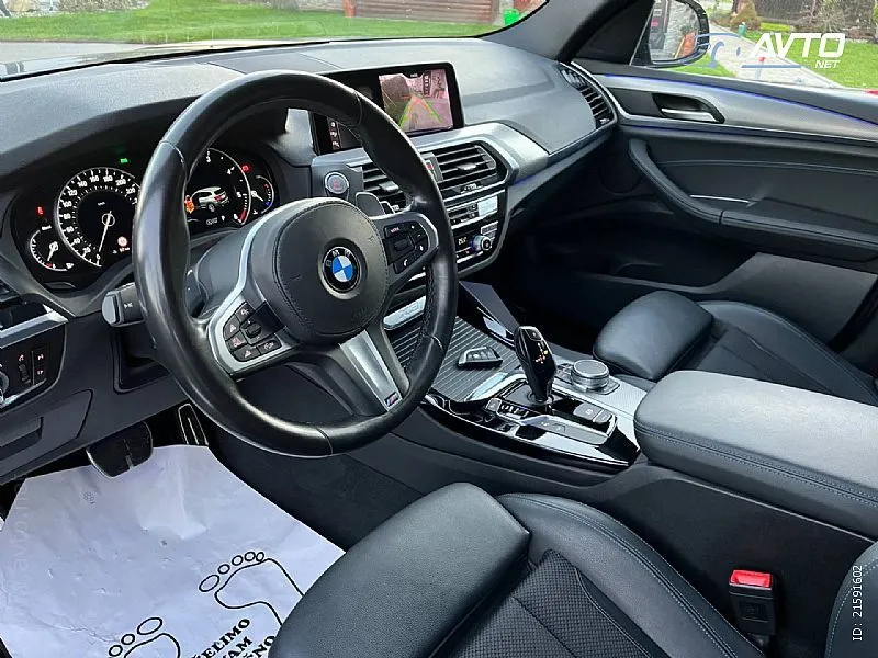 bmw x3 serije: xdrive20d m-sport-1 owner-led-kamera-alu-navi - slika 11