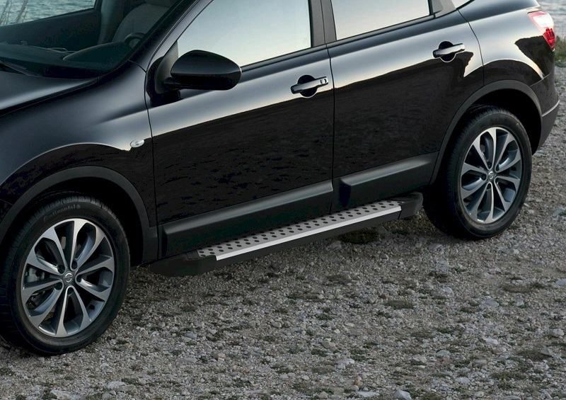 bočne stepenice-pragovi za nissan qashqai - s certifikatom-top izgled - slika 6