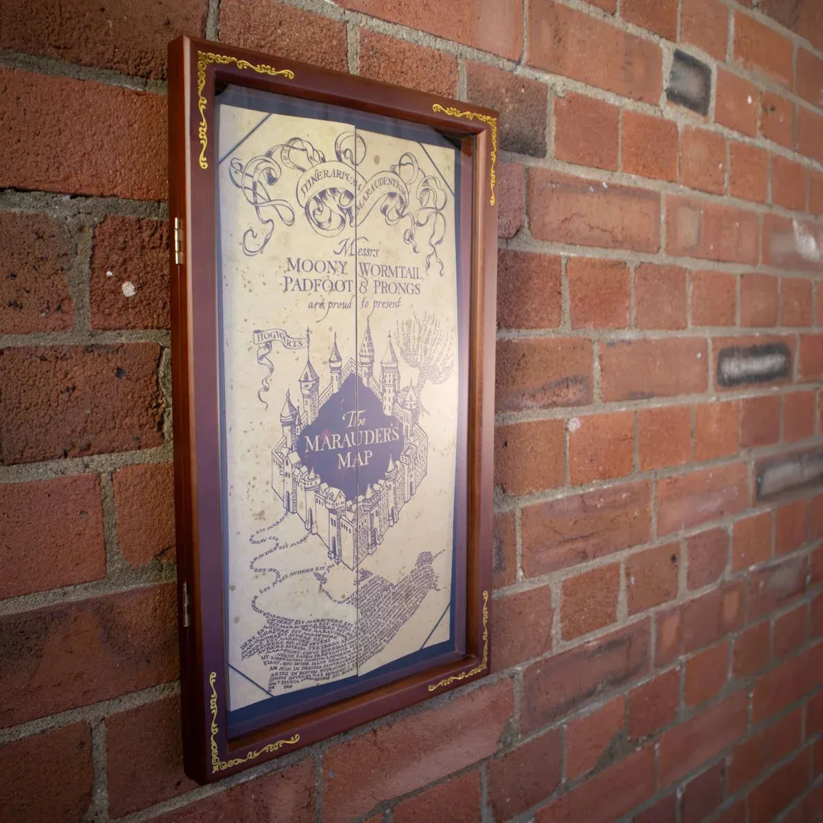 marauder’s map display case - slika 2