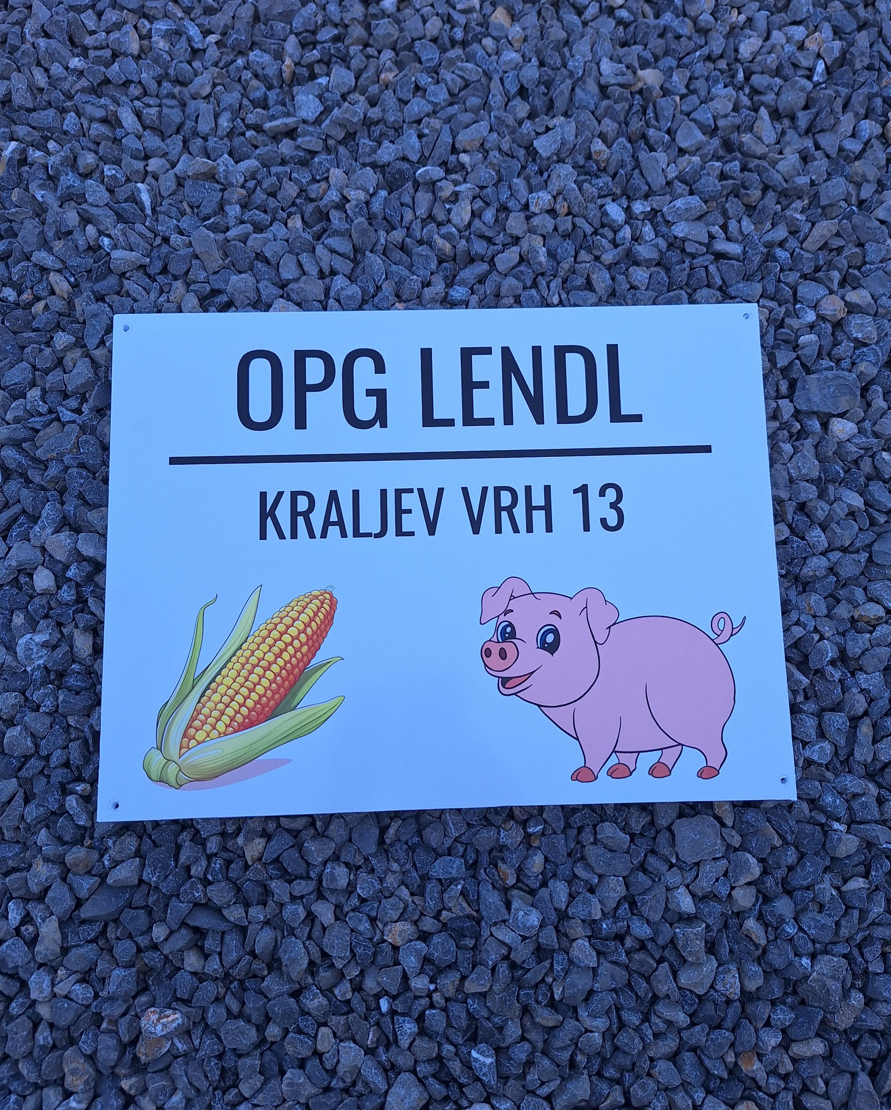tabla opg - natpis po želji - slika 2