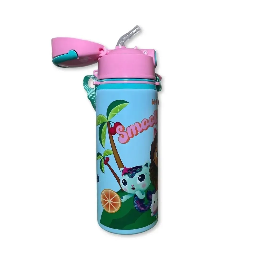gabby’s dollhouse boca za vodu sa slamkom, 600 ml - slika 2