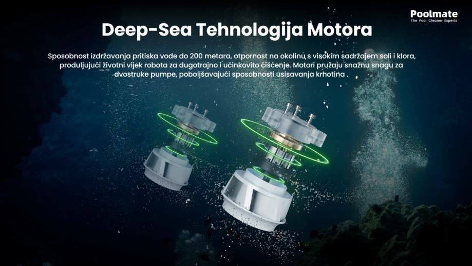 robotski čistač bazena dt b - slika 10