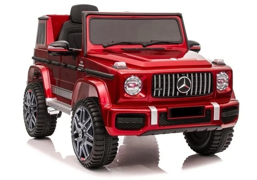 Licencirani auto na akumulator Mercedes G63 BBH-0002 - crveni/lakirani - Mursko Središće