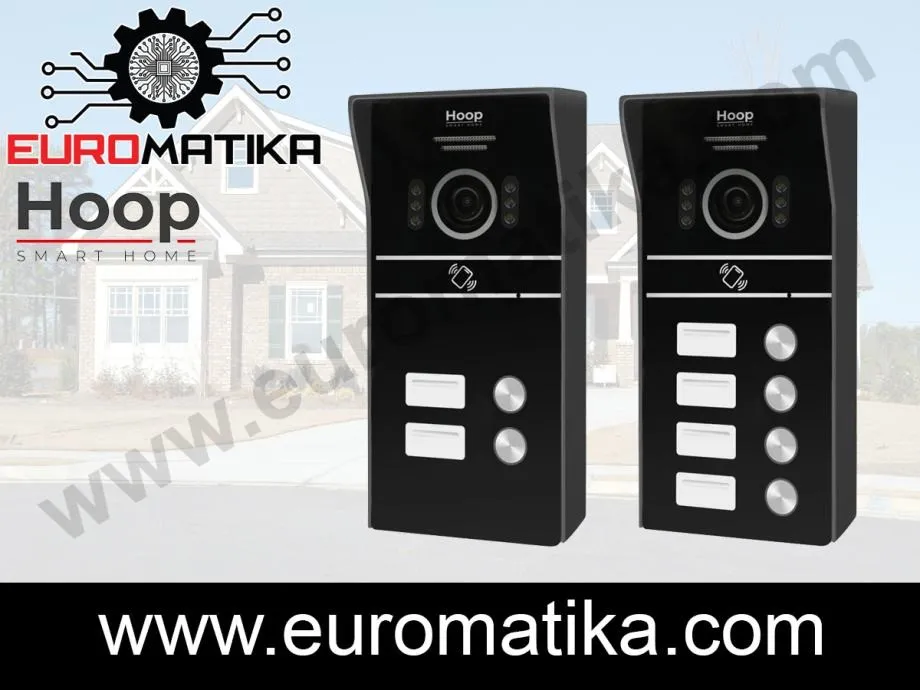 vanjska interfonska jedinica hoop pt2bhd / pt4bhd – profesionalna - slika 1