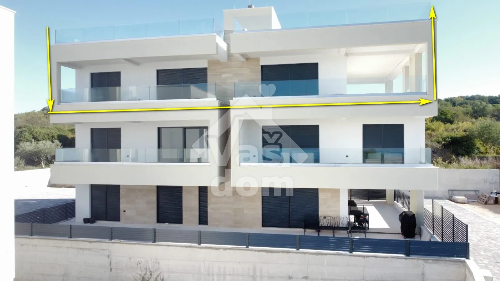zadar, kožino, penthouse 210,80 m2 - slika 2