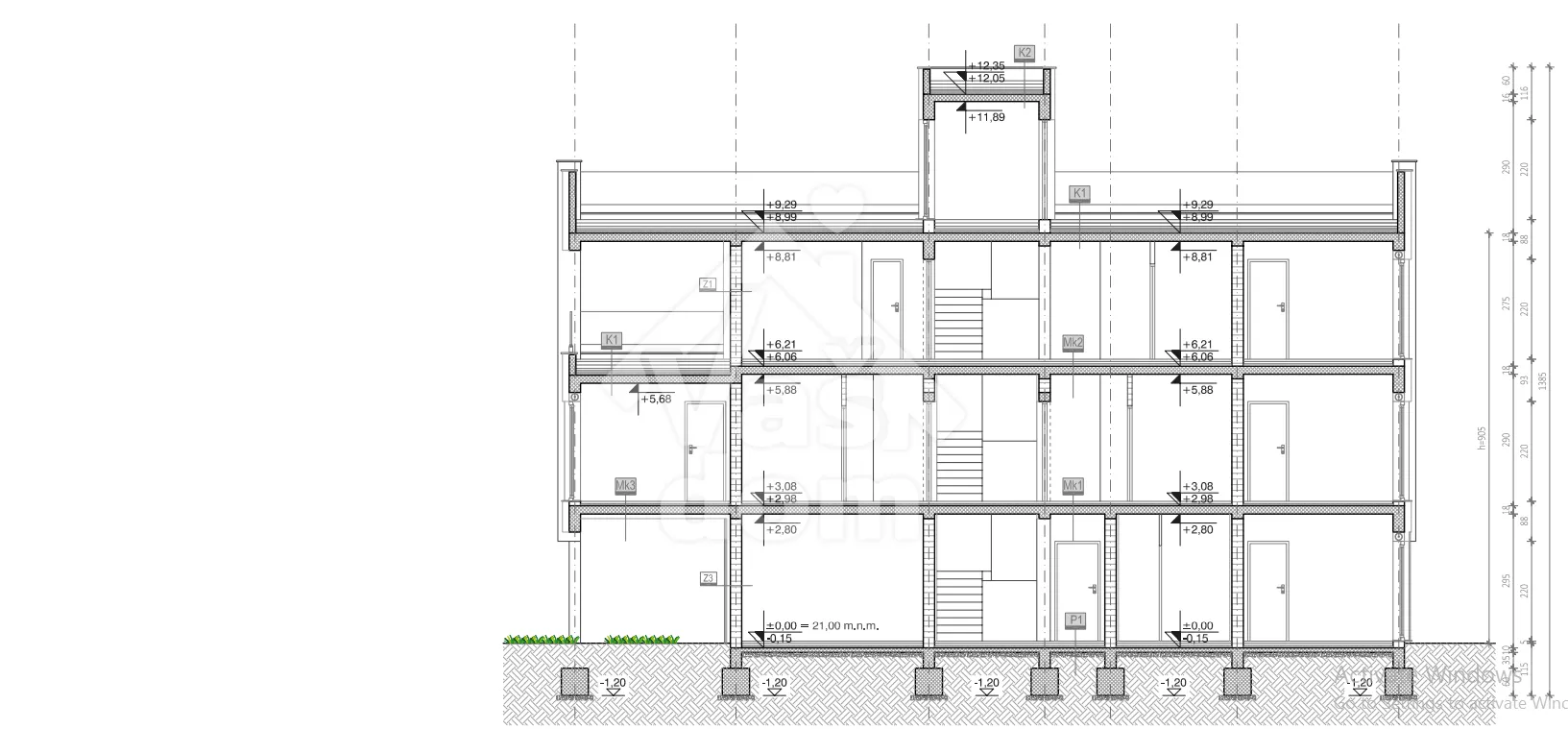 zadar, kožino, penthouse 210,80 m2 - slika 24