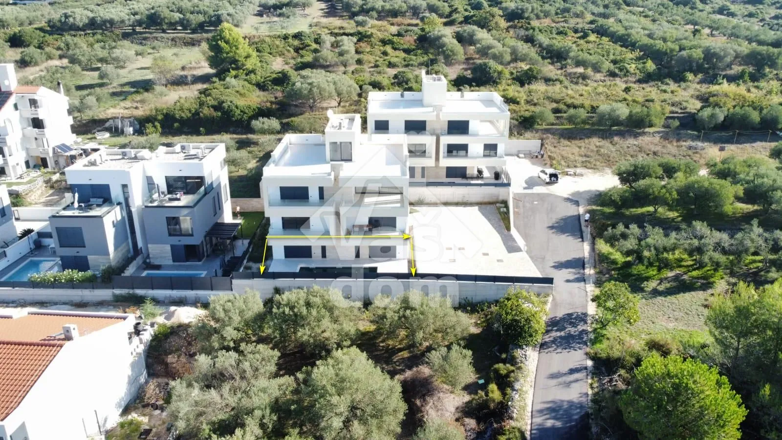 zadar, kožino, stan prizemlje 154,79 s bazenom - slika 2