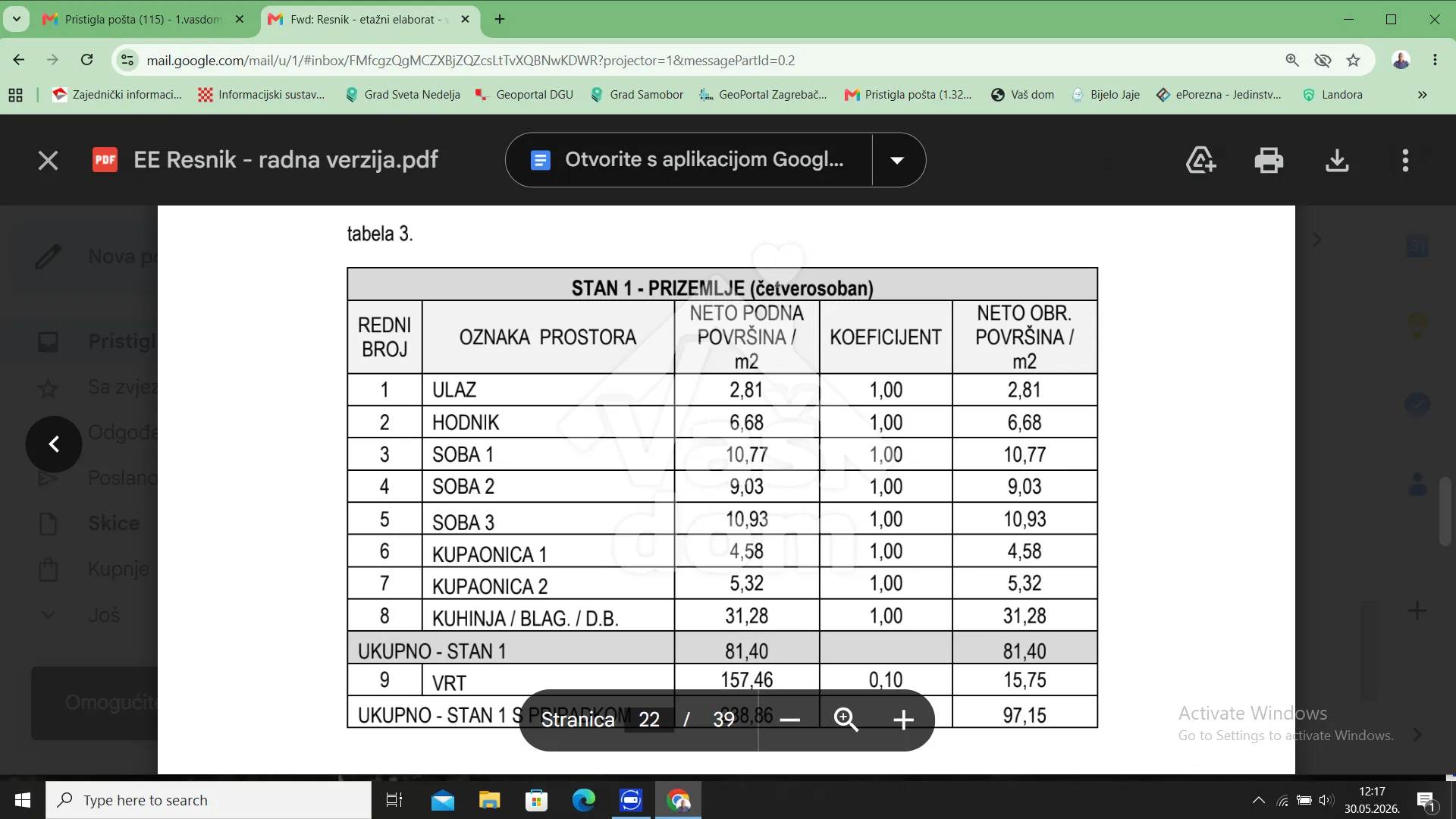 zagreb, resnik, stan 97 m2 s vrtom - slika 18
