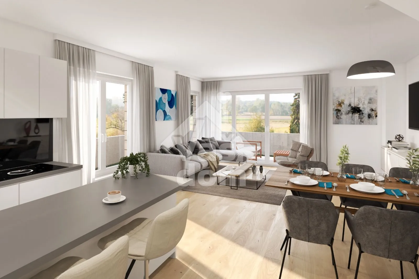 sveta nedelja, strmec, dvoetažni stan s vrtom 102,56 m202 - slika 3