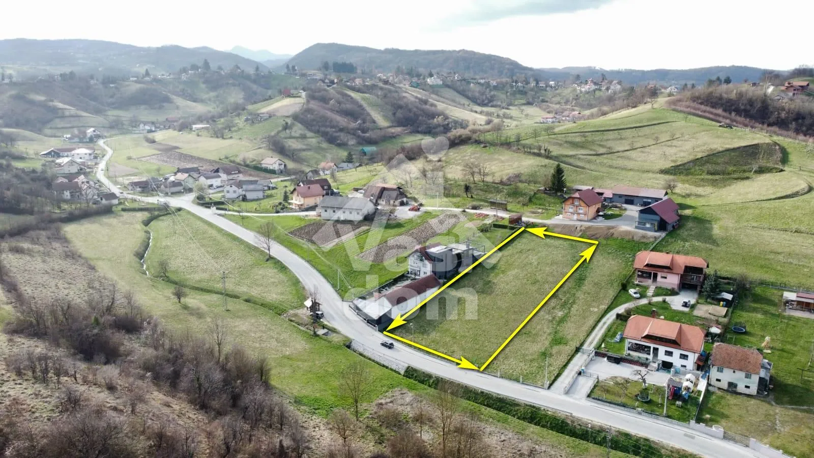SAMOBOR, MOLVICE, ZEMLJIŠTE 2667 m2 - Molvice, Samobor