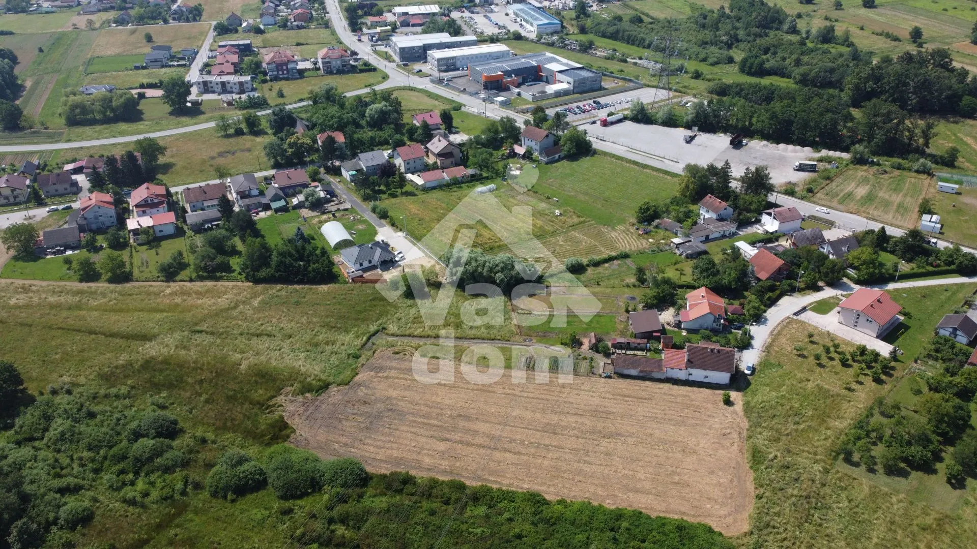 sveta nedelja, brezje, građevinsko +poljoprivredno zemljište 2138 m2 - slika 3