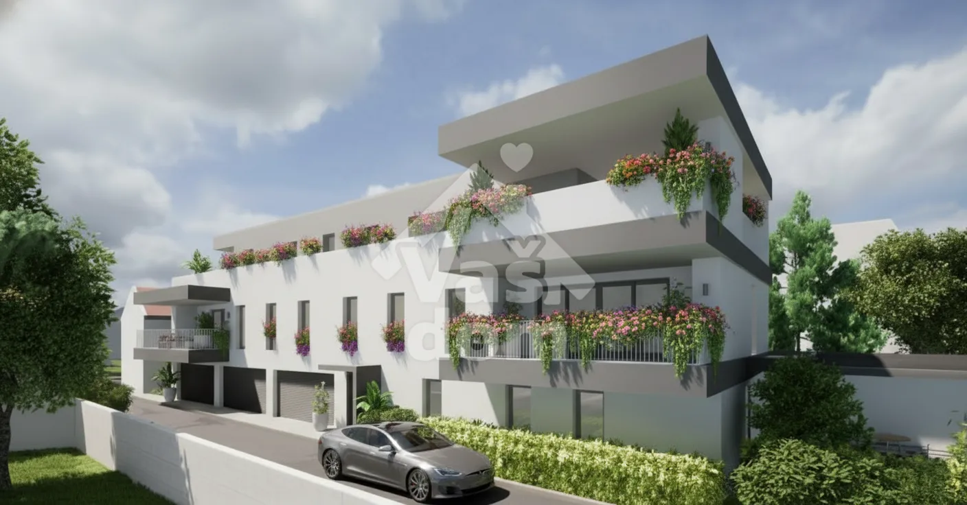 varaždin centar, stan penthouse 169,08 m2 2. kat novogradnja - slika 2