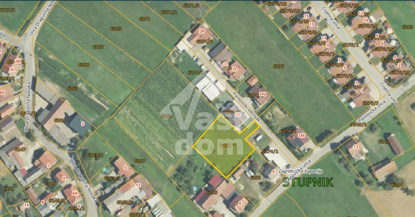 stupnik, zemljište 1296 m2 za investitore - slika 2