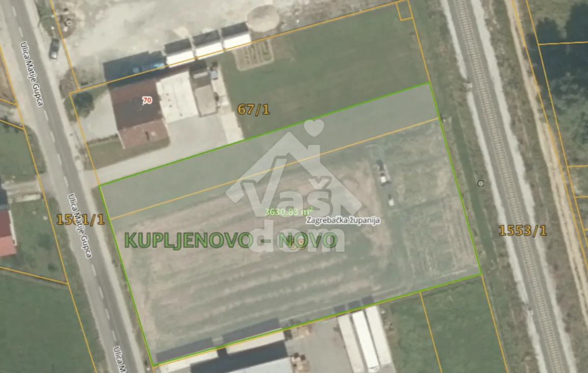 zaprešić, kupljenovo, građevinsko zemljište 3600 m2 - slika 3