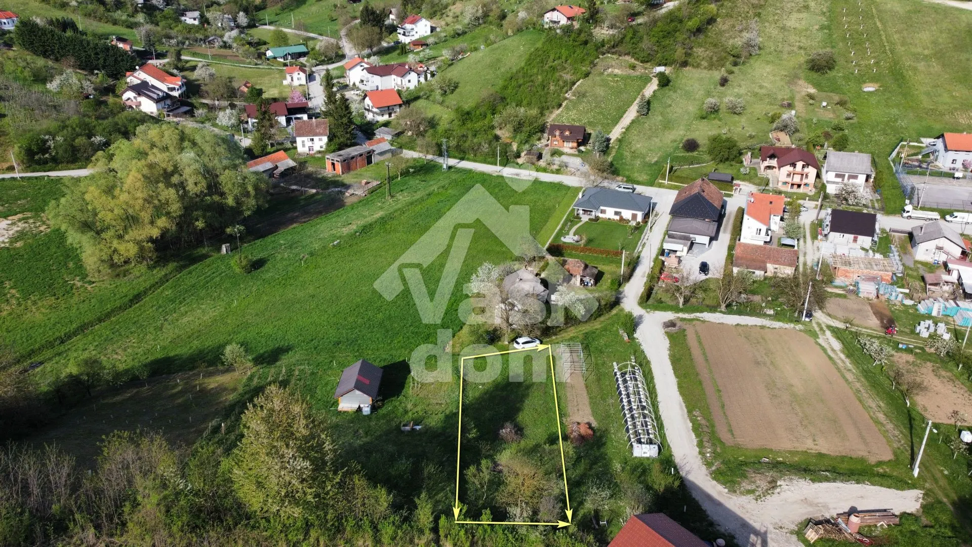 SVETA NEDELJA, JAGNJIĆ DOL,POLJOPRIVREDNO ZEMLJIŠTE 680 m2 - Jagnjić Dol, Sveta Nedelja
