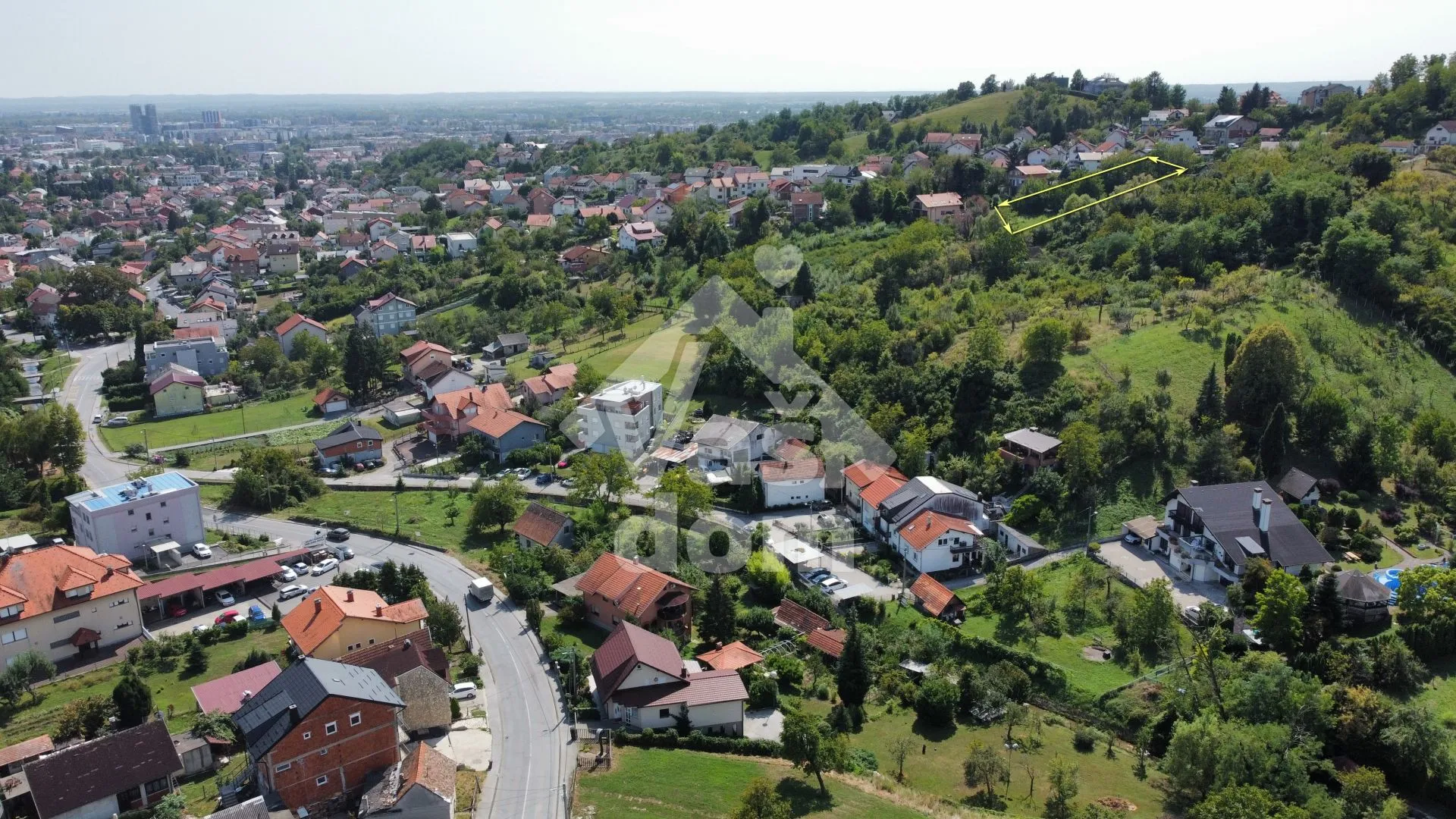 zagreb, donje vrapče, zemljište 1254 m2 - slika 2