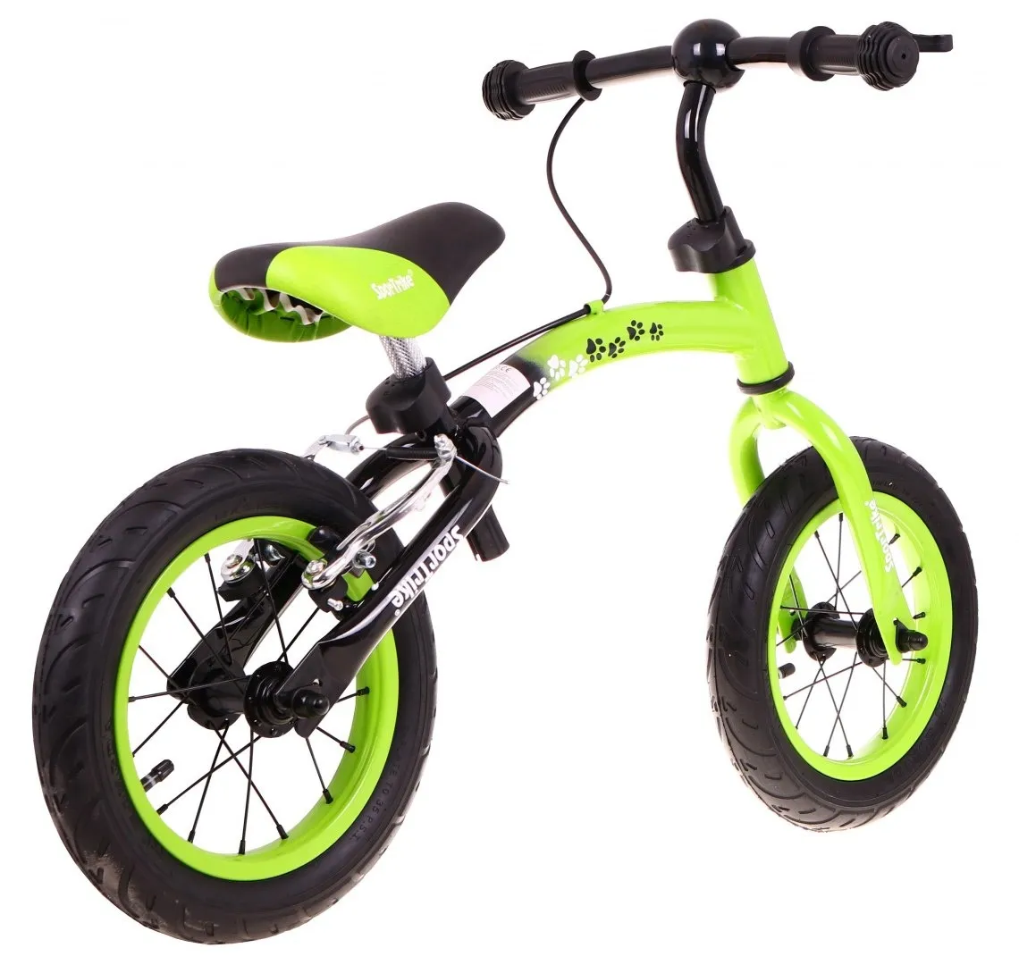 bicikl bez pedala boomerang - zeleni - slika 2