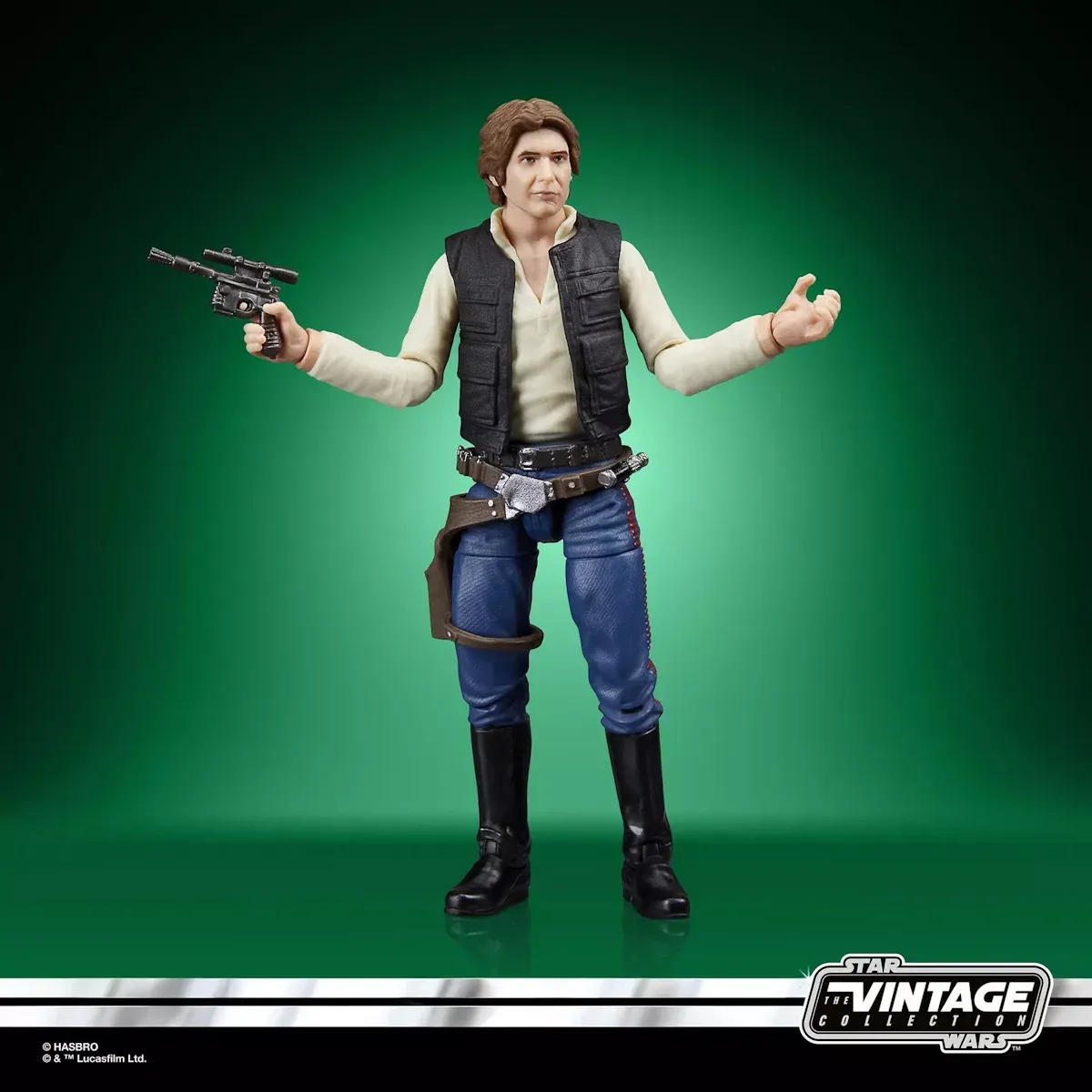 star wars: the vintage collection – han solo figurica, 9.5cm - slika 3