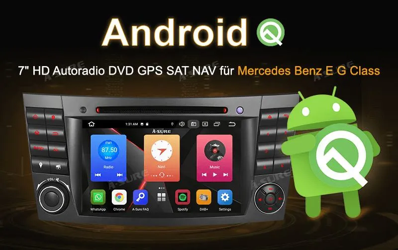 Mercedes E klasa Android 10 MUTLIMEDIJA + PARKING KAMERA - Čakovec