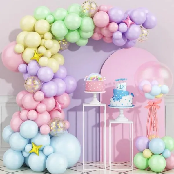Luk od balona - Pastel (91 balon u setu) - Zagreb