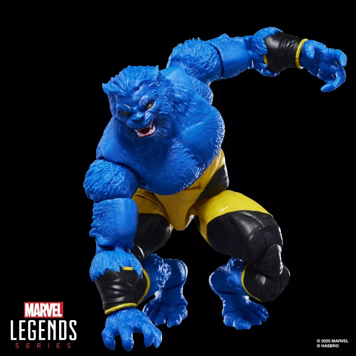 marvel legends series: x-men – marvel’s beast figura, 15cm - slika 3