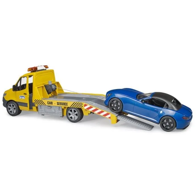 bruder mb sprinter autotransporter sa svjetlosnim i zvučnim modulom i - slika 5