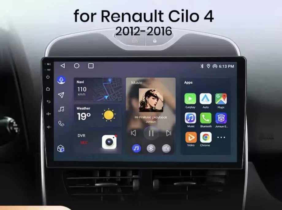 renault clio mk4 4 original navigacija multimedija android kamera gps - slika 13
