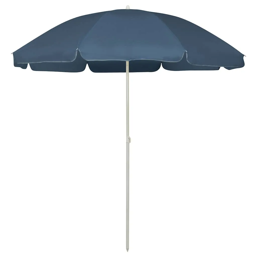 vidaXL Suncobran za plažu plavi 240 cm - Venlo