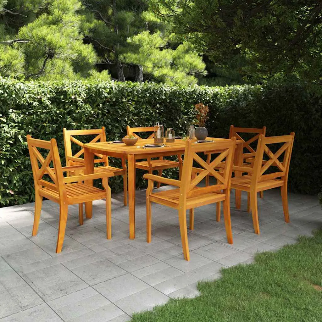 vidaXL Vrtni stol 160 x 90 x 75 cm od masivnog bagremovog drva - Venlo