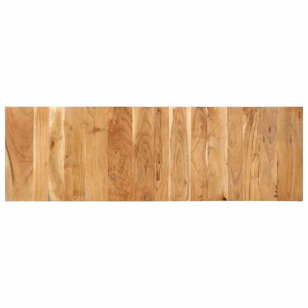 vidaxl uzglavlje 160 cm puno drvo bagrem - slika 1