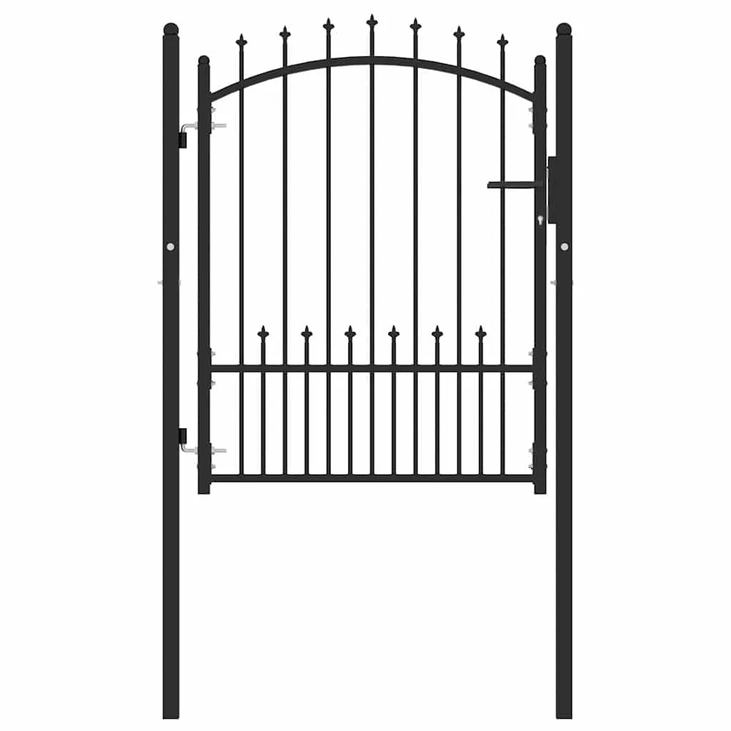 vidaXL Vrata ograde s bodljama EMMEN 100 x 125 cm - Venlo