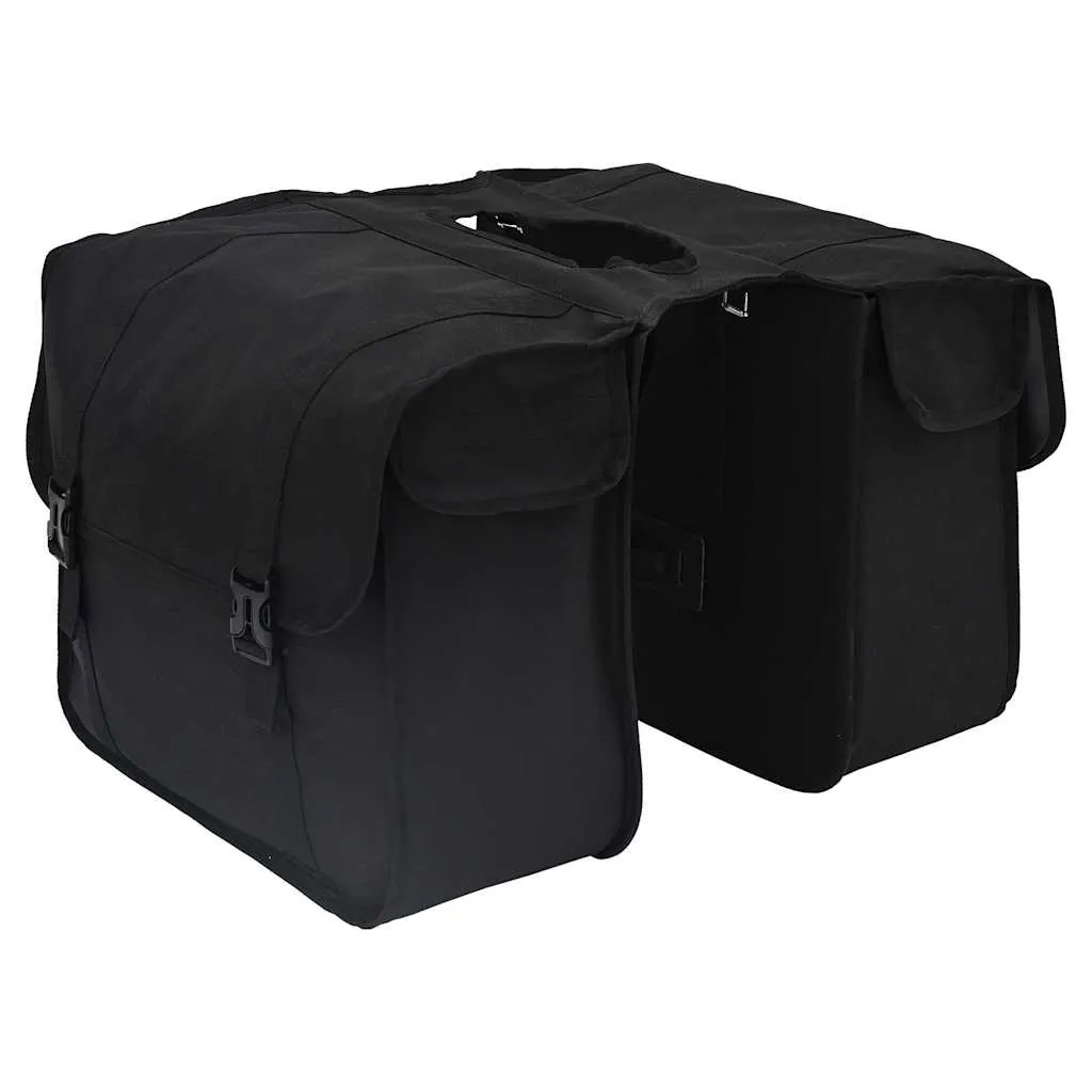 vidaxl torba za bicikl crna 40 x 18,5 x 35 cm poliester - slika 1