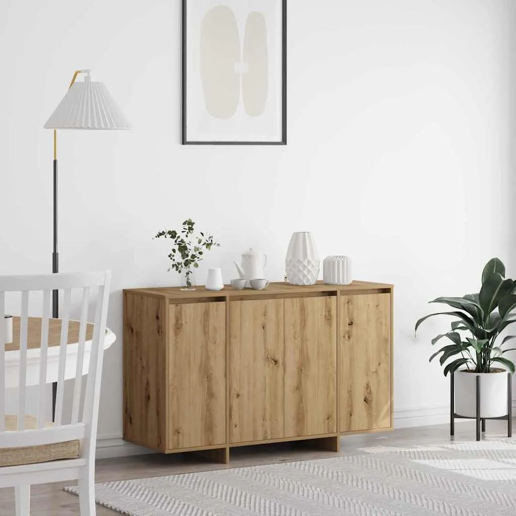 vidaXL Kreveta Umjetnički hrast 120 x 41 x 75 cm Konstruirano drvo - Venlo