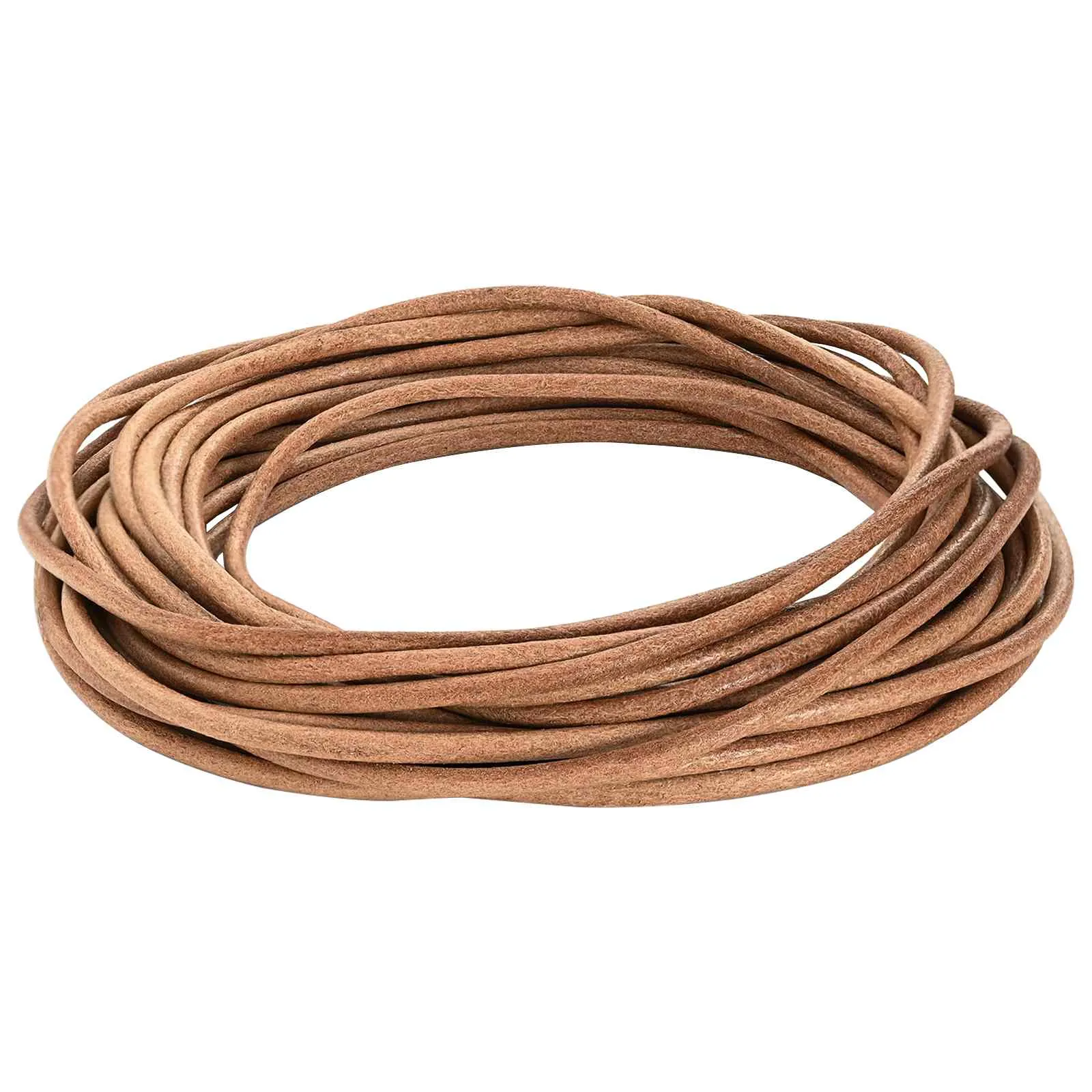 vidaxl kožni konop 1 smeđa ø4 mm x 5 m koža - slika 1