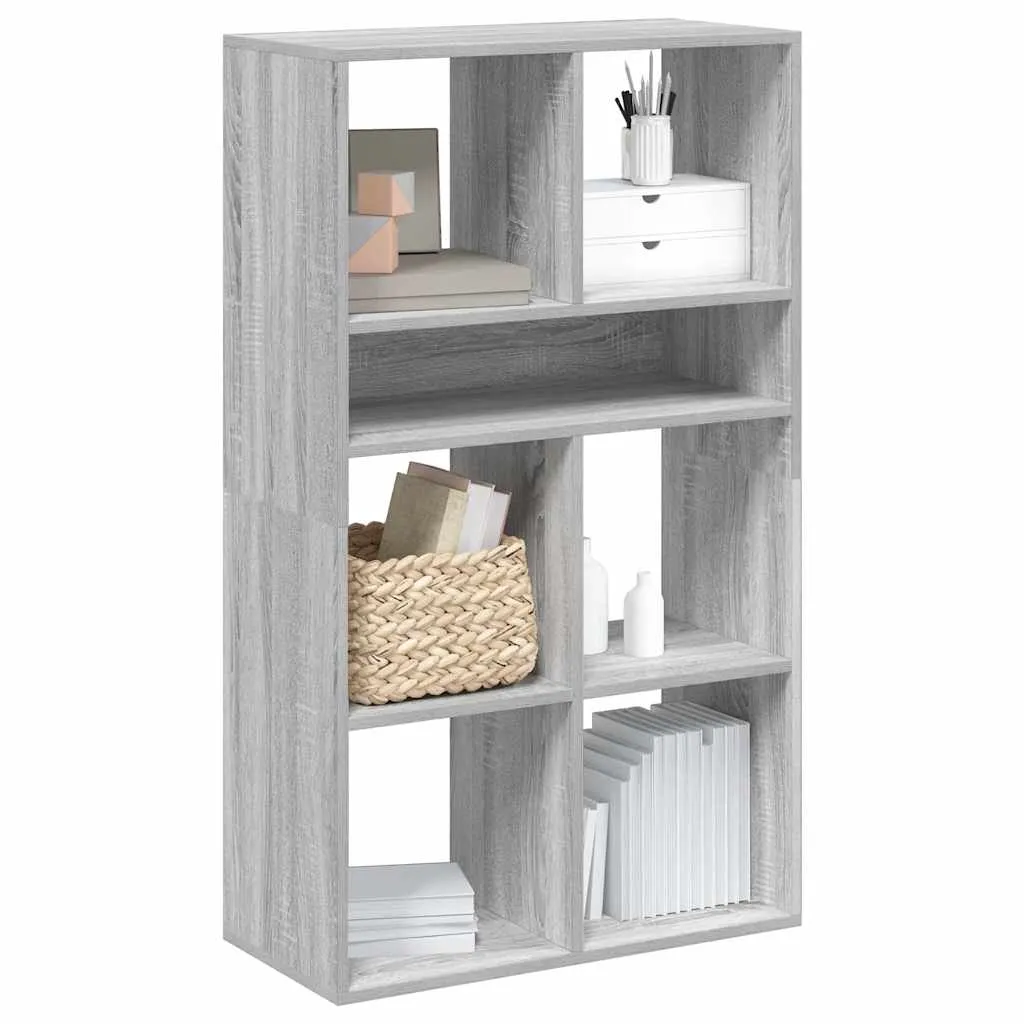vidaxl ormarić za knjige boja hrasta 66x31x112 cm konstruirano drvo - slika 1