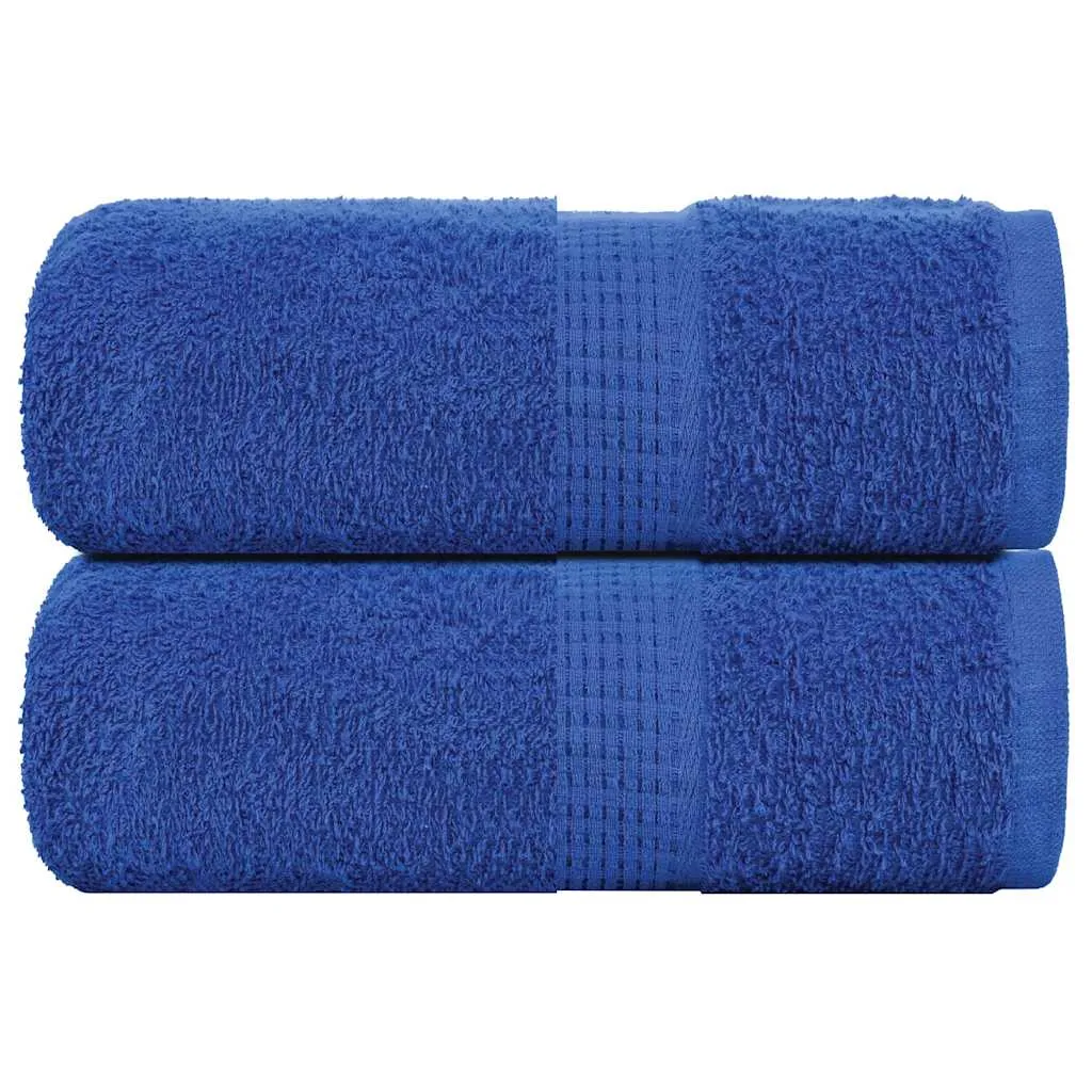 vidaxl ručnici za goste frogn 2 kom. plavi 30x50 cm 360 g/m² - slika 1