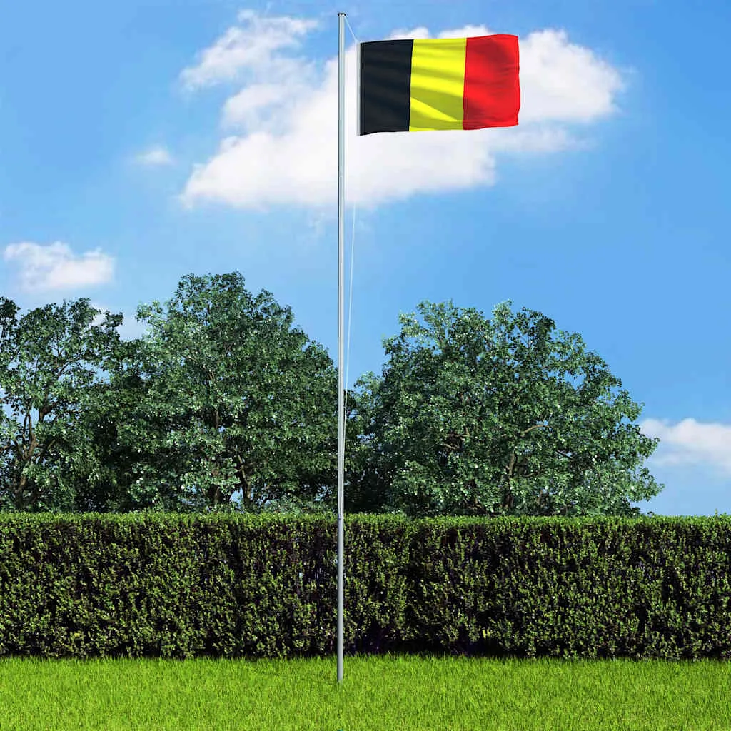 vidaXL Belgijska zastava 90 x 150 cm - Venlo